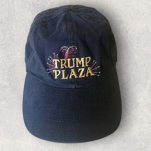 Vintage TRUMP PLAZA Hat Atlantic City “God Bless America”